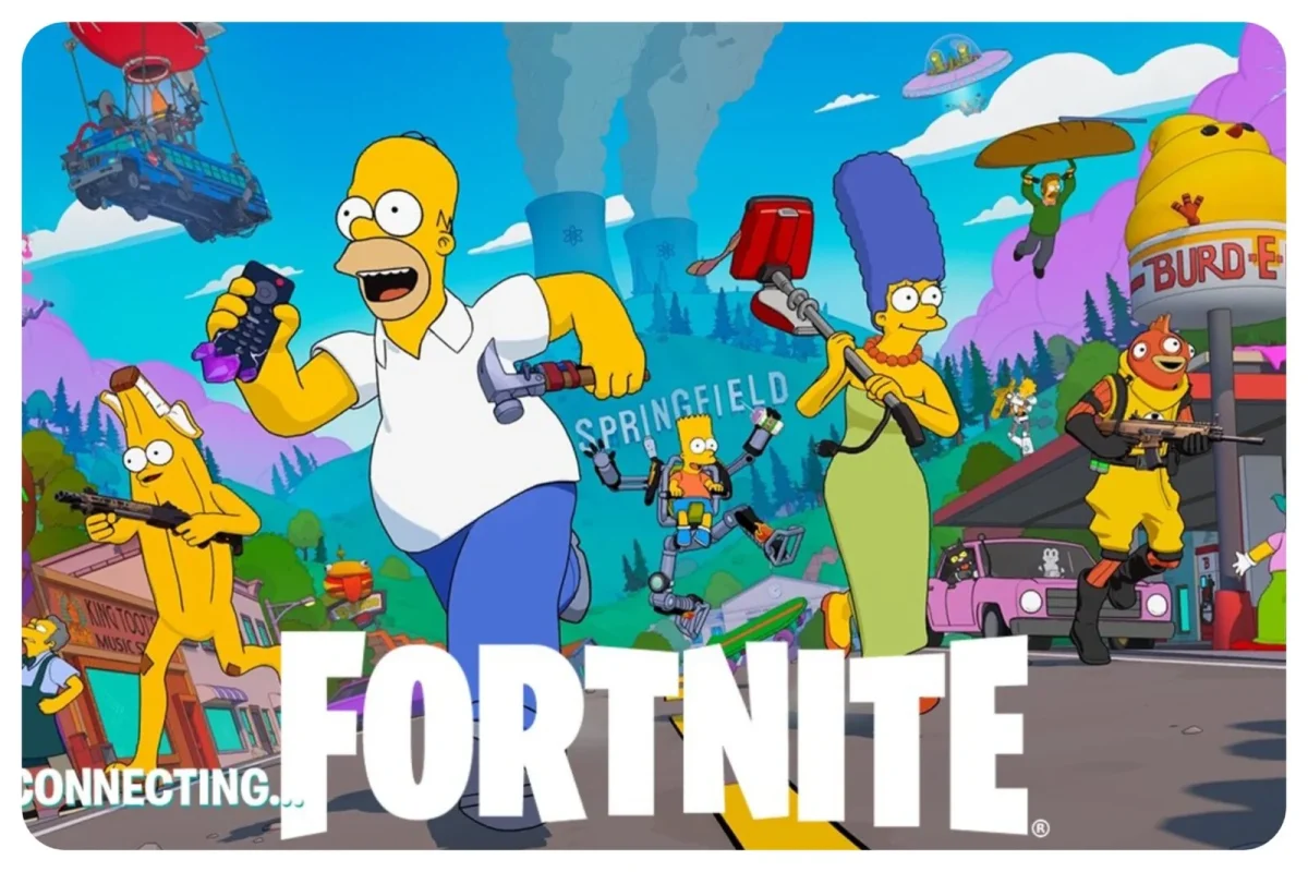The Simpsons x Fortnite